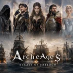 Представлен логотип и ключевой арт новой MMORPG ArcheAge S: Strait of Freedom — махровейшая нейросеть